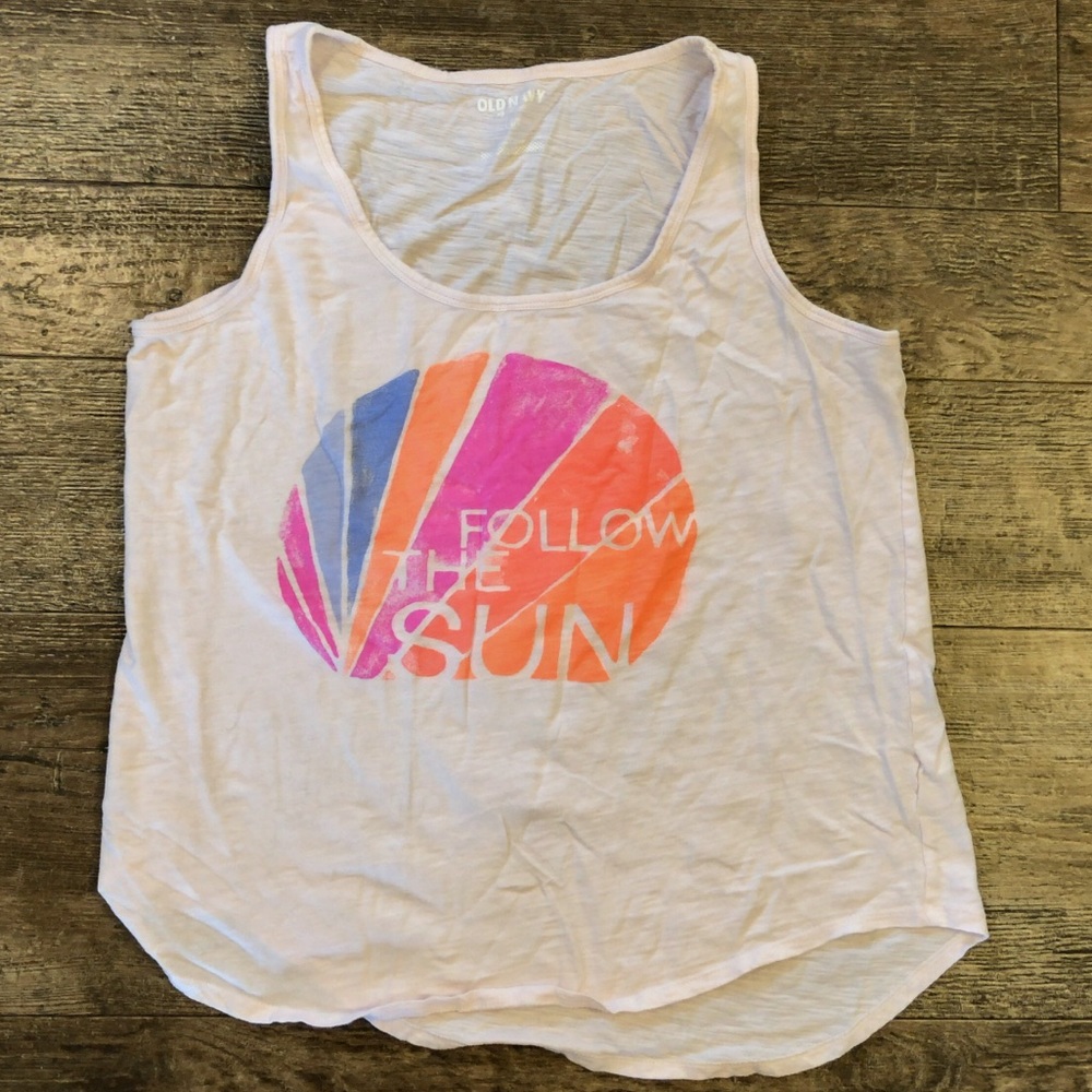 “Follow the Sun” tank top